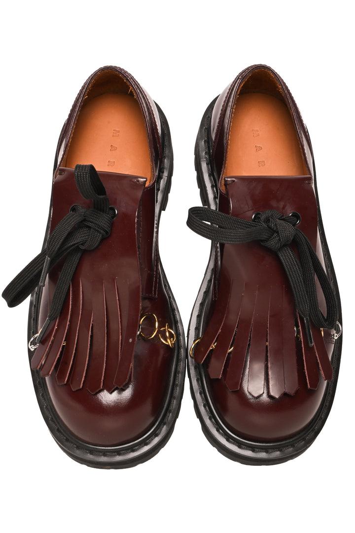 Marni Size 39 Dada Leather Derbys