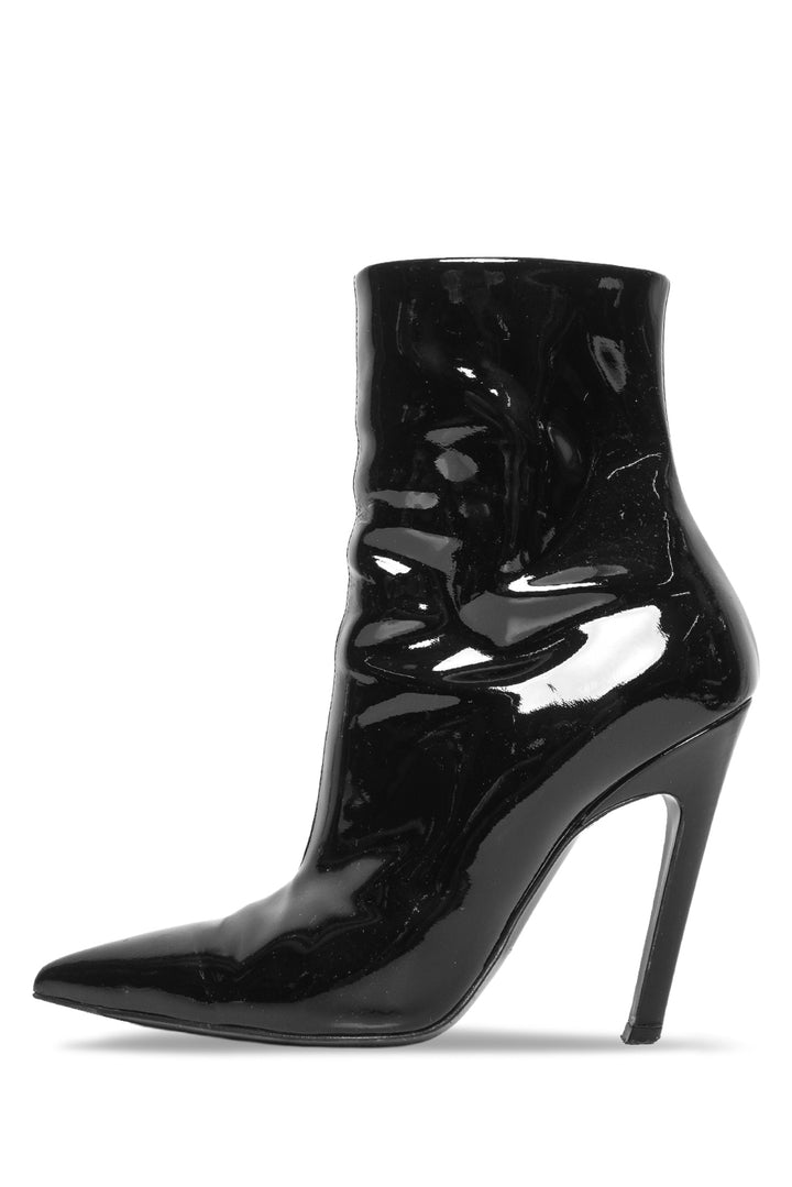 Balenciaga Size 36.5 Patent Leather Ankle Boots