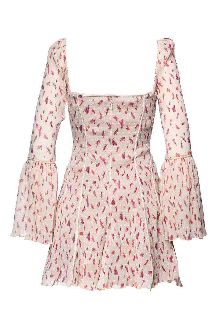 House Of CB London Size S Fuller Cup Mini Floral Dress