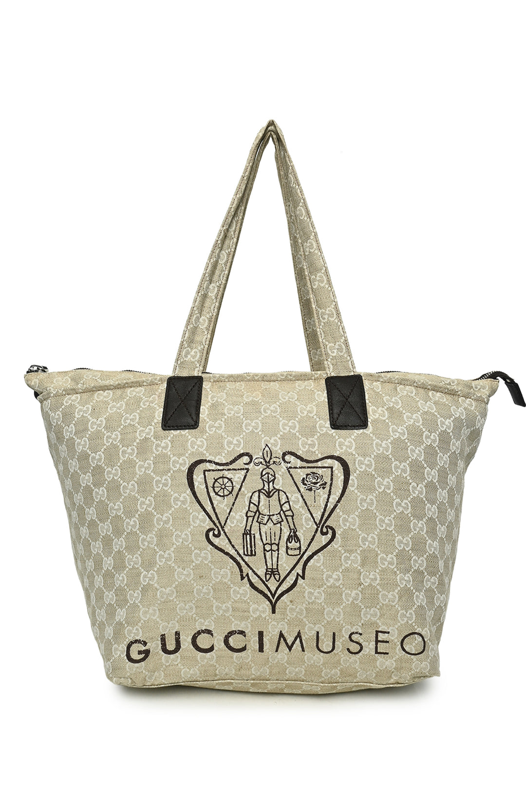 Gucci Gucci Museo Monogram Canvas Tote