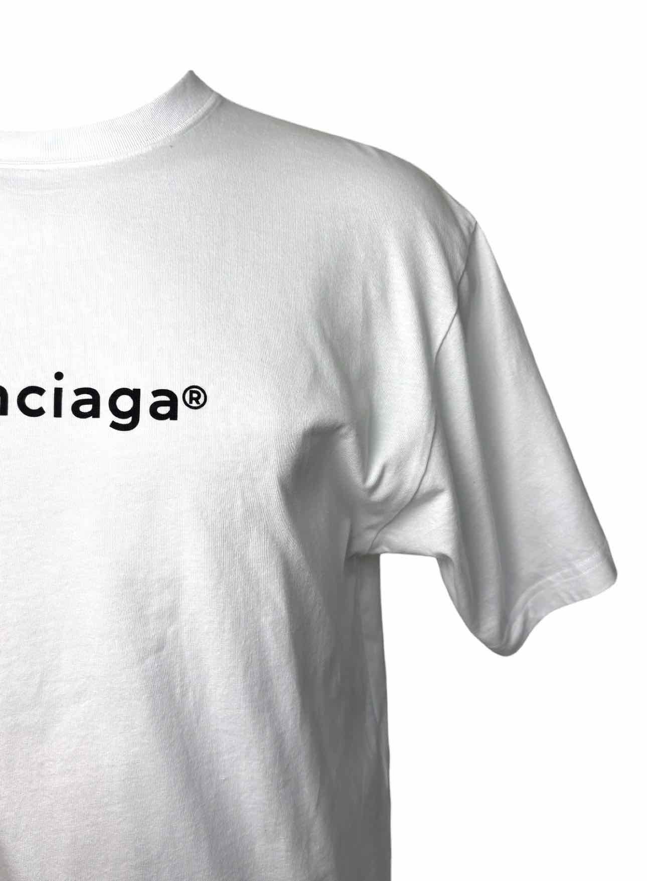 BALENCIAGA ロゴTシャツ XSサイズ Balenciaga Size XS Oversized Cotton Logo T-Shirt - Luxury Used