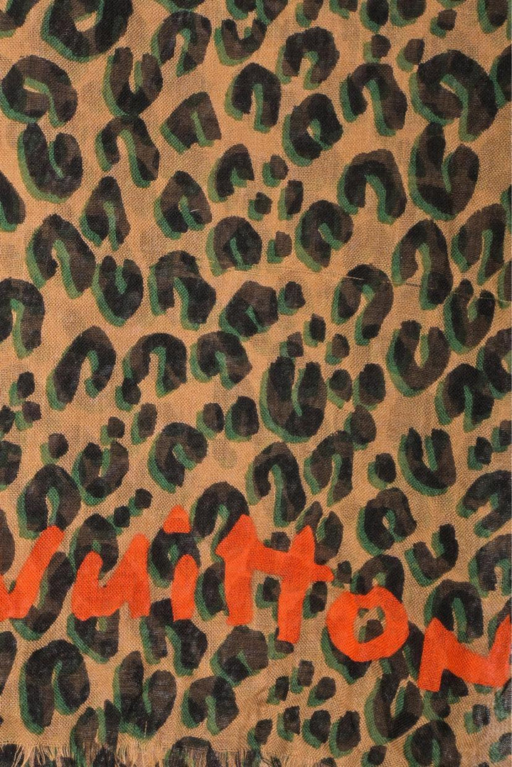 Louis Vuitton Stephen Sprouse Leo Pop Stole Scarf