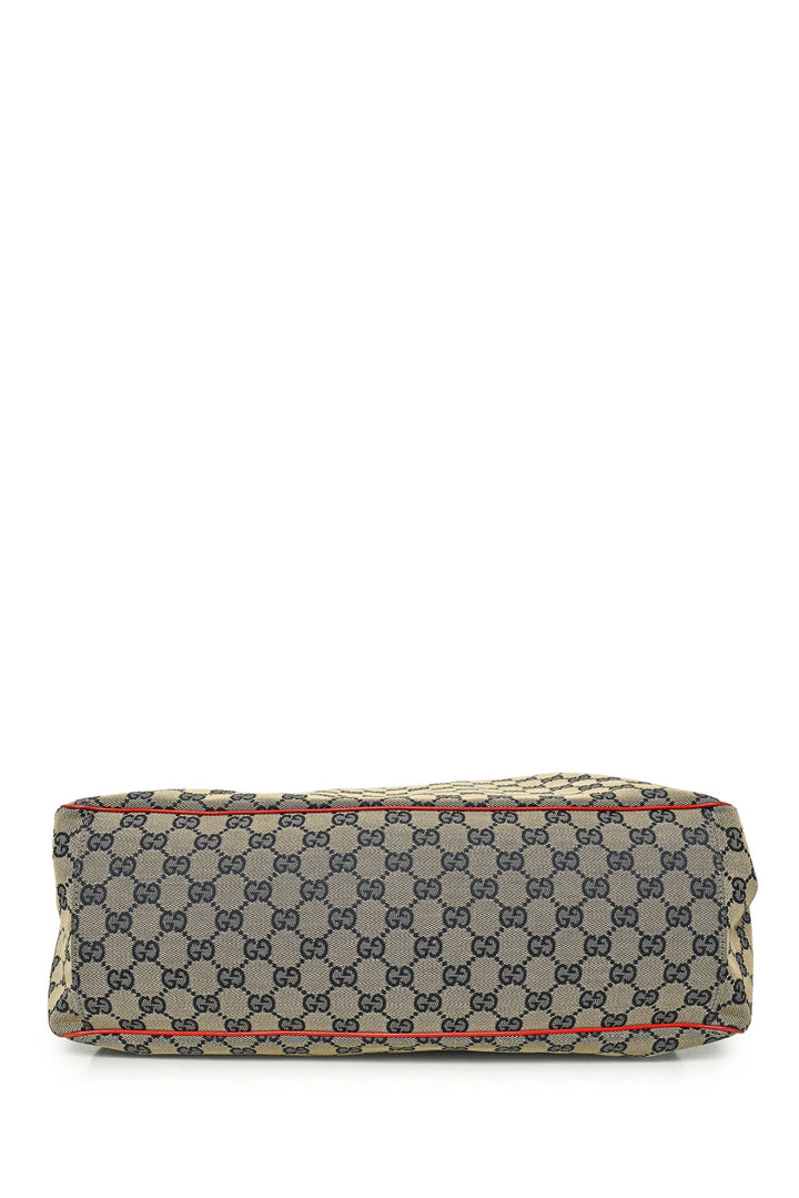 Gucci GG Monogram Canvas Positano Scarf Tote