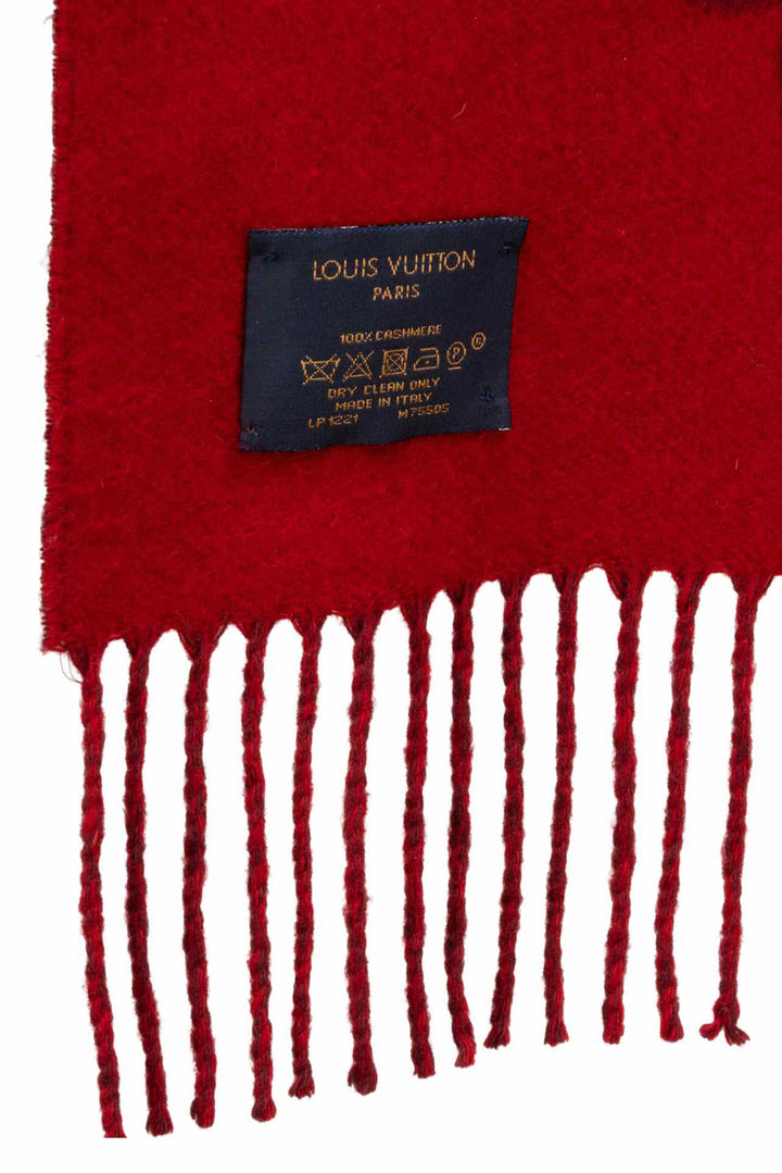 Louis Vuitton Cashmere Monogram Reykjavik Scarf
