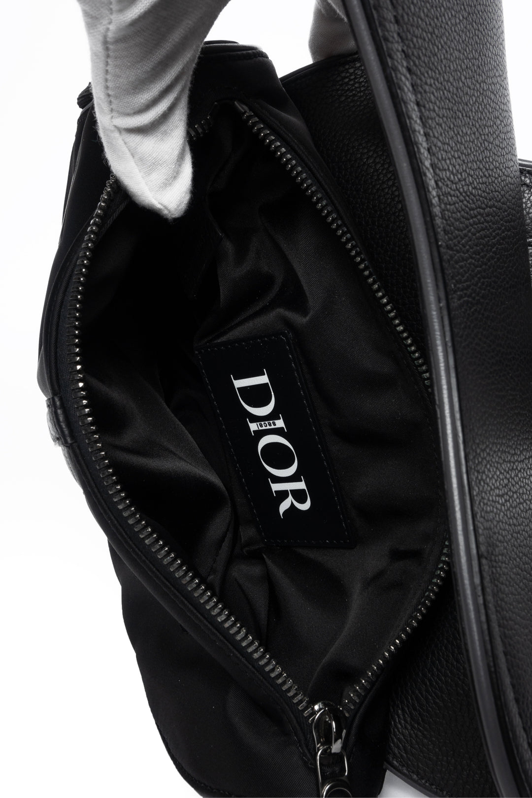 Christian Dior x Sacai Saddle Bag