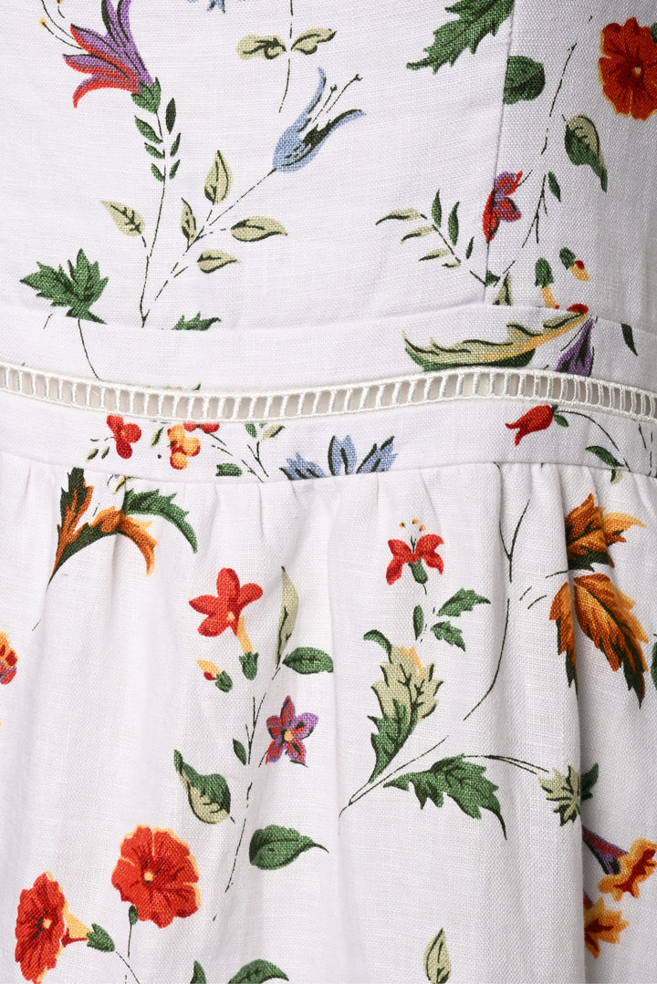 Reformation Size 12 Everett Linen Dress