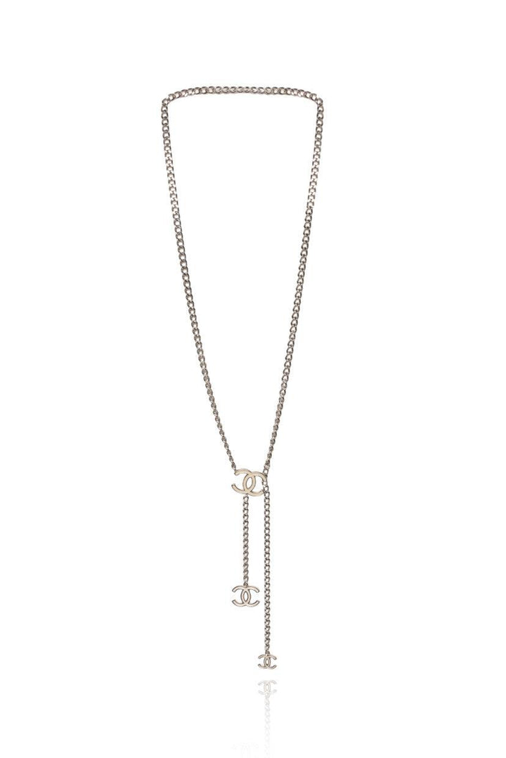 Chanel 2010 Enamel CC Logo Chain Belt