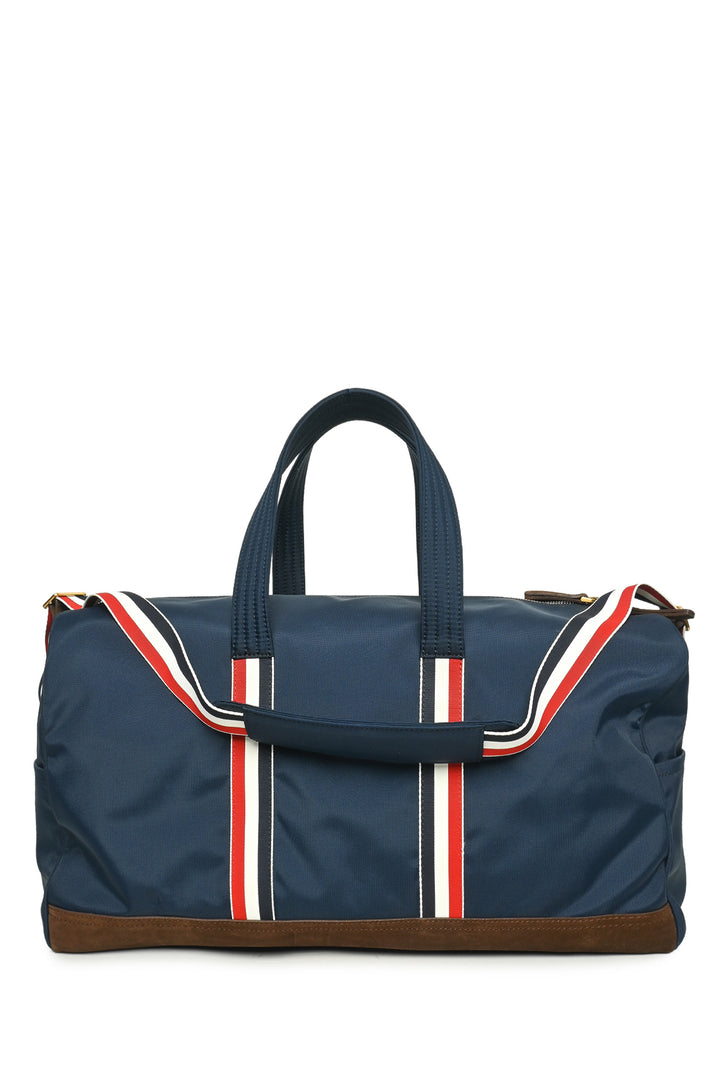Thom Browne Soft Tech Nylon & Suede Duffle Bags
