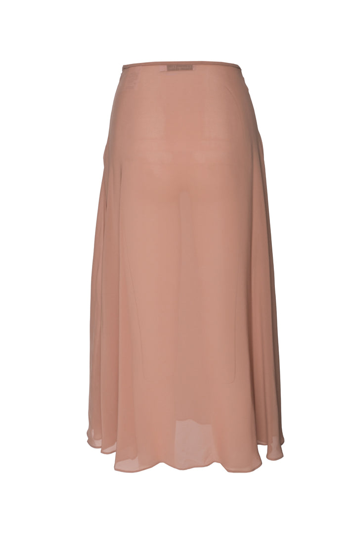 Dior Size 4 Sheer Slip Midi Skirt