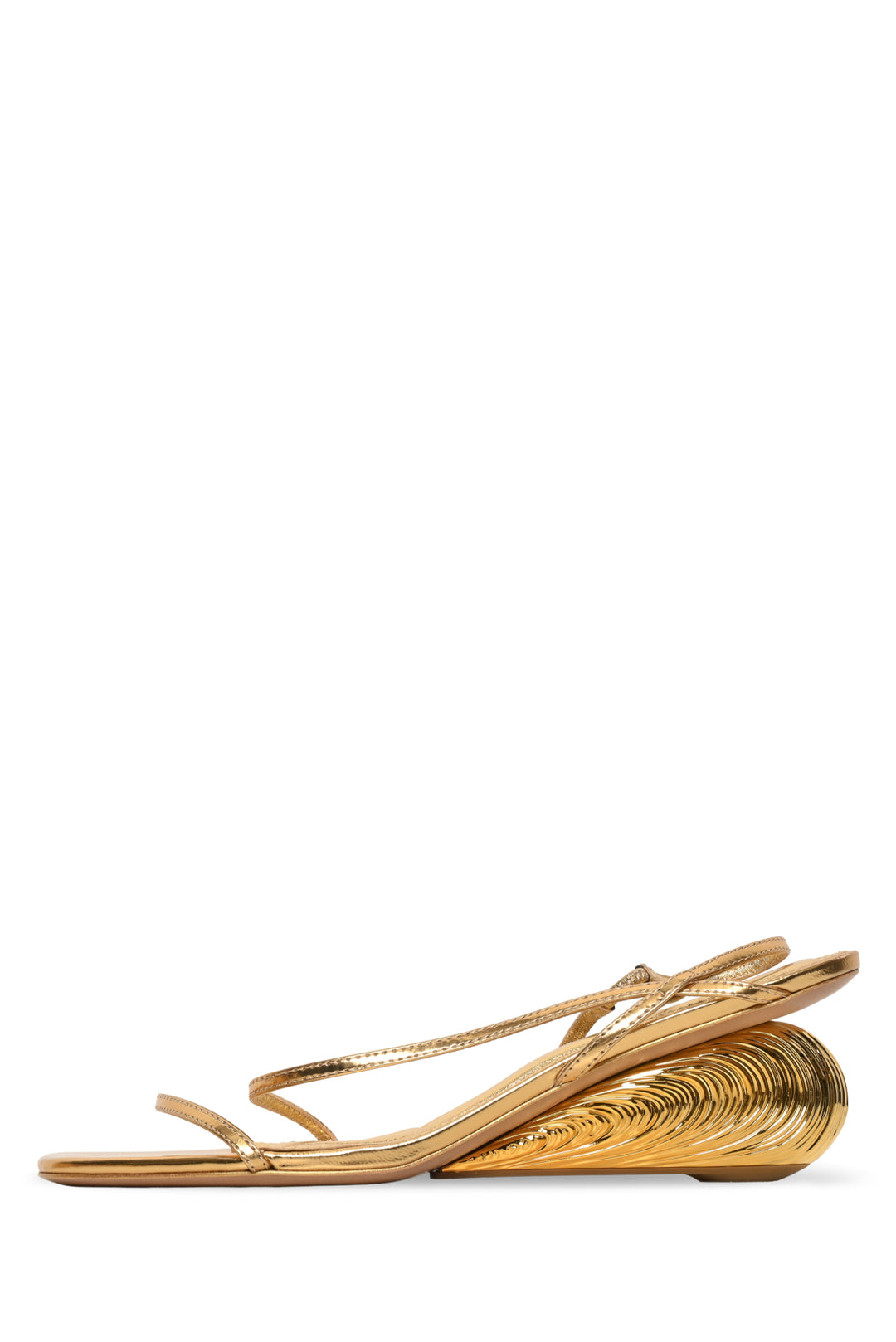 Simkhai Size 40 Bridget Shell Wedge Sandals
