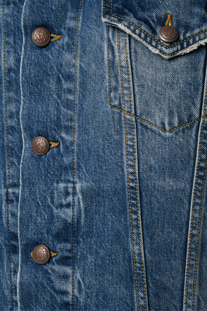 R13 Size XS Oversize Trucker Denim Vest