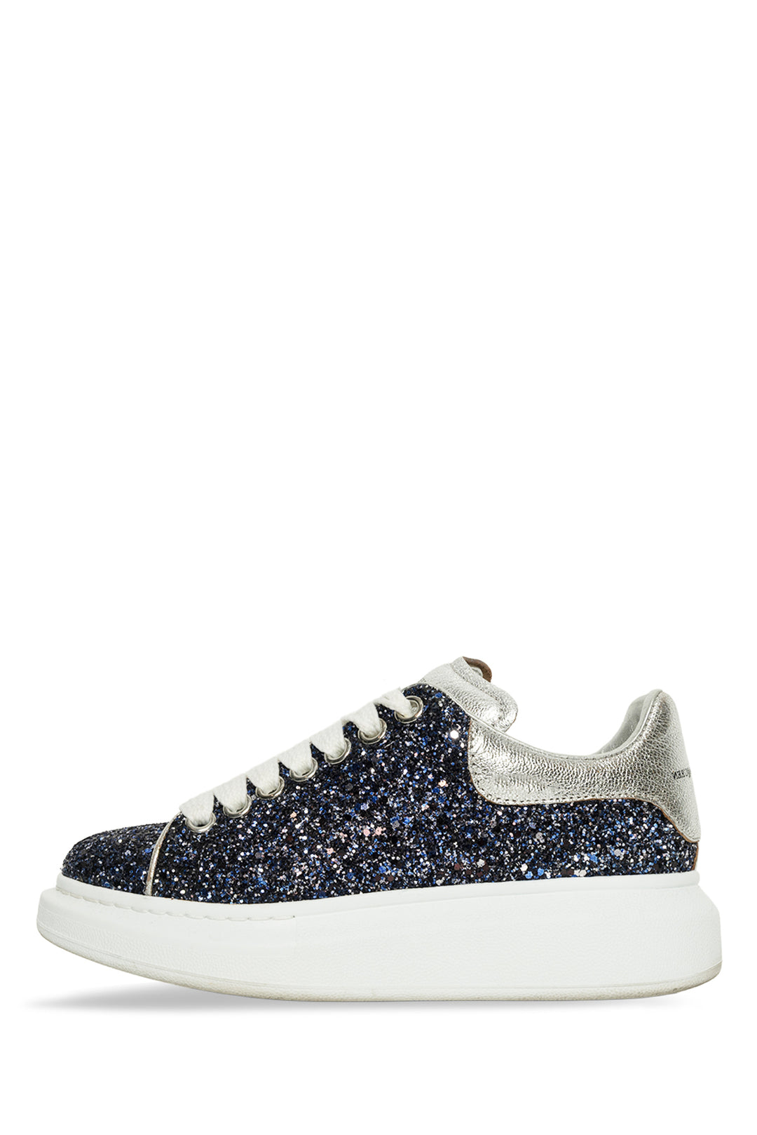 Alexander Mcqueen Size 35 Oversized Glitter Sneaker