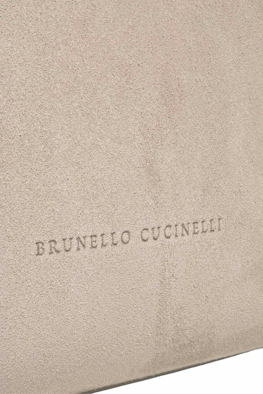 Brunello Cucinelli East-West Monili Suede Top-Handle Tote