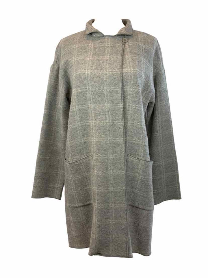 Eileen Fisher Size M Unlined Wool Blend Jacket