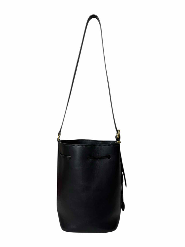 Miu Miu Embossed Logo Leather Bucket  Purse