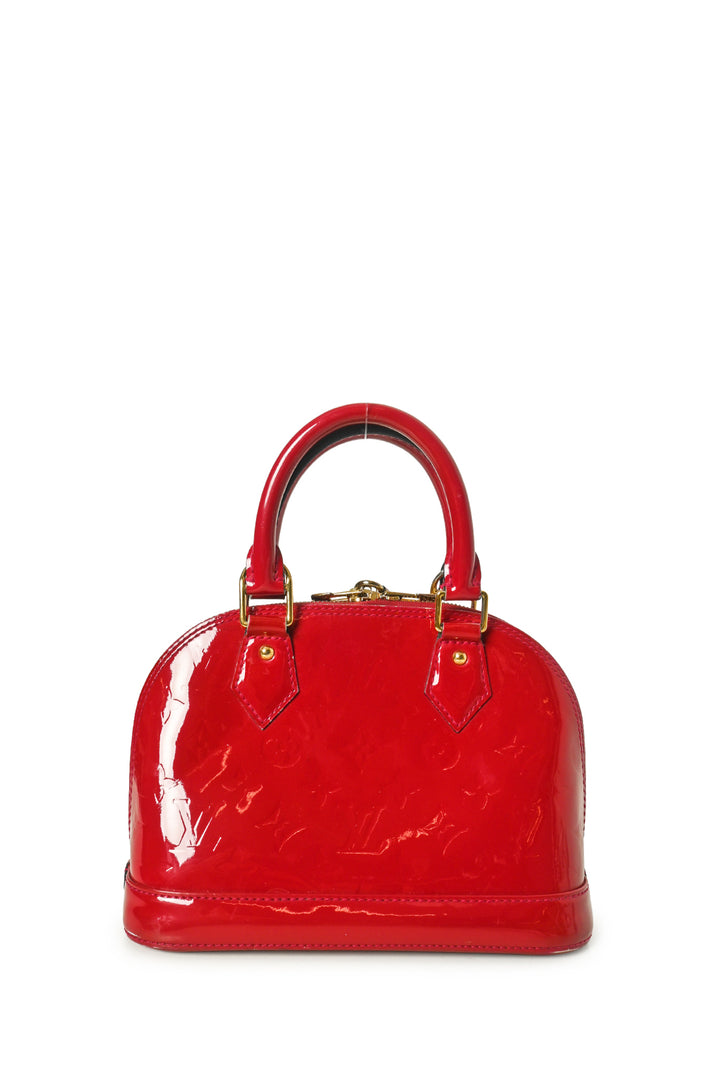 Louis Vuitton Monogram Vernis Alma BB Shoulder Bag
