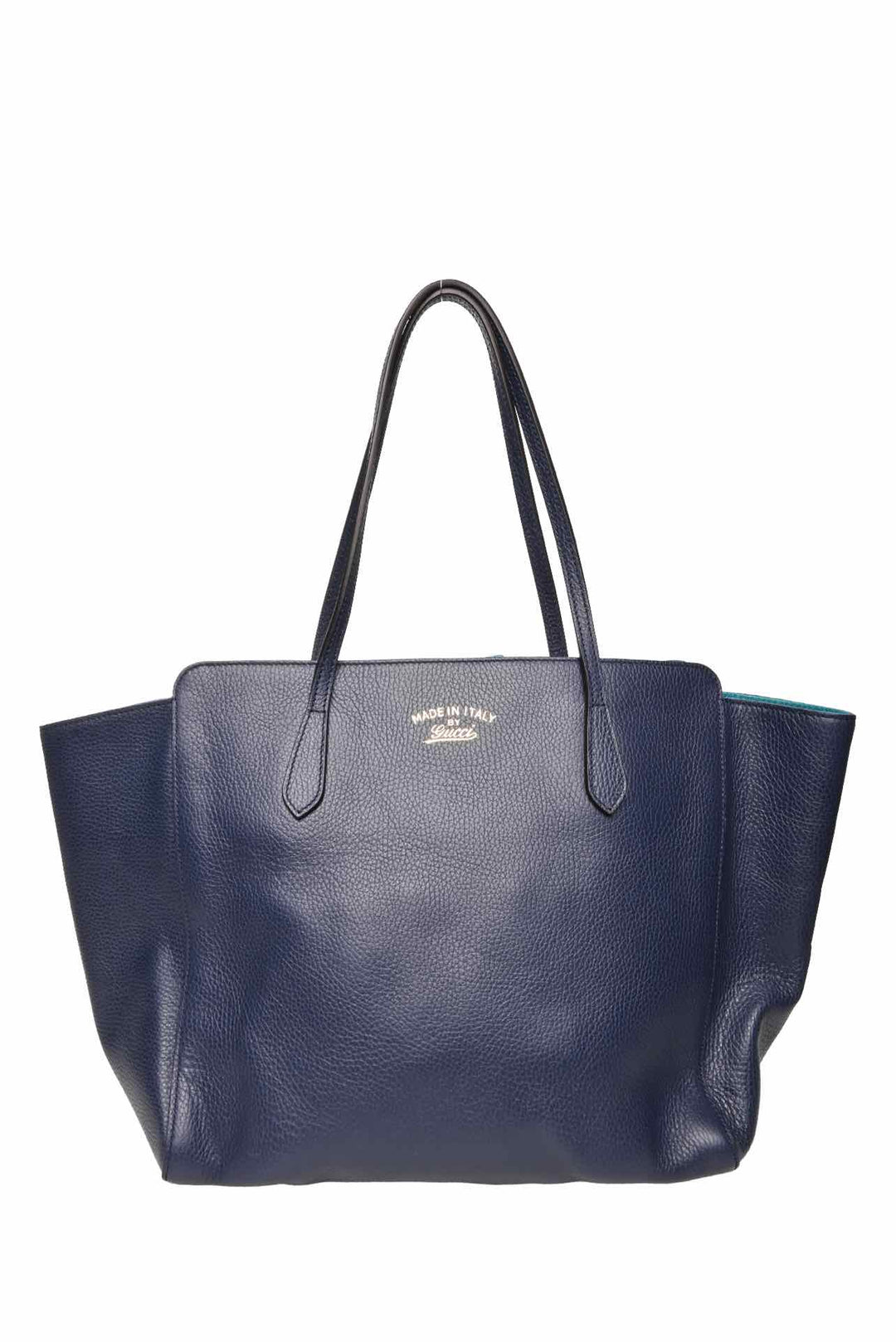 Gucci Dollar Calfskin Leather Swing Tote