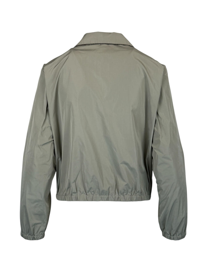 Fabiana Filippi Size XS Embellished Collar Shirt Jacket