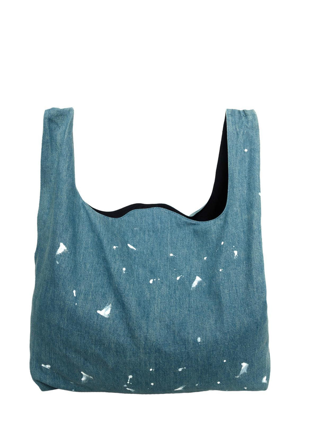 Maison Martin Margiela MM6 Painted Denim Tote