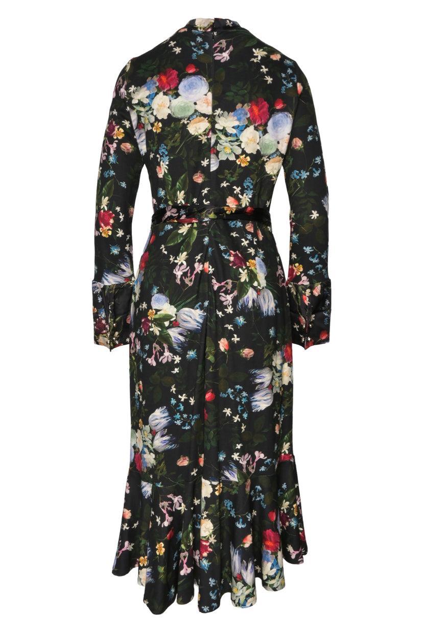 Erdem Size 10 Floral Maxi Dress