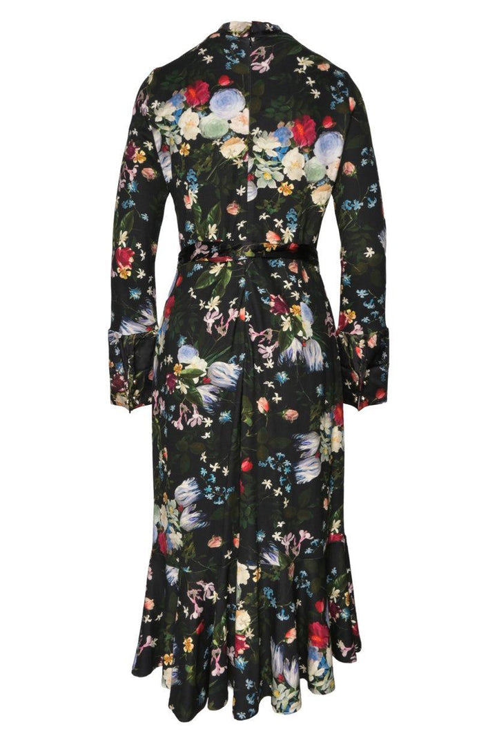 Erdem Size 10 Floral Maxi Dress