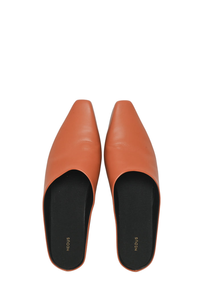 NEOUS Size 38 Leather Alba 30 Mules