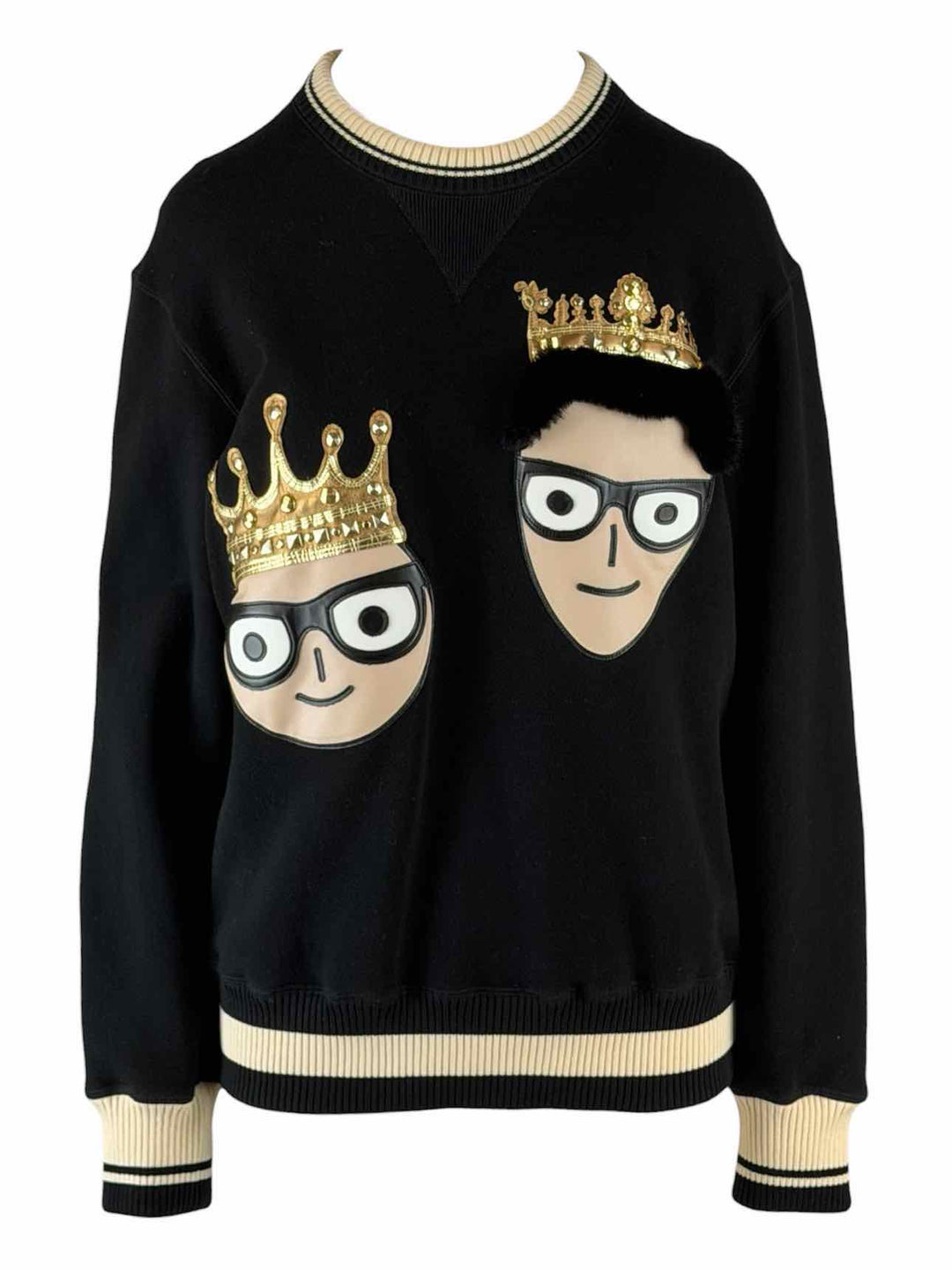 Dolce & Gabbana Size 48 Men's #dgfamily Crewneck Sweater