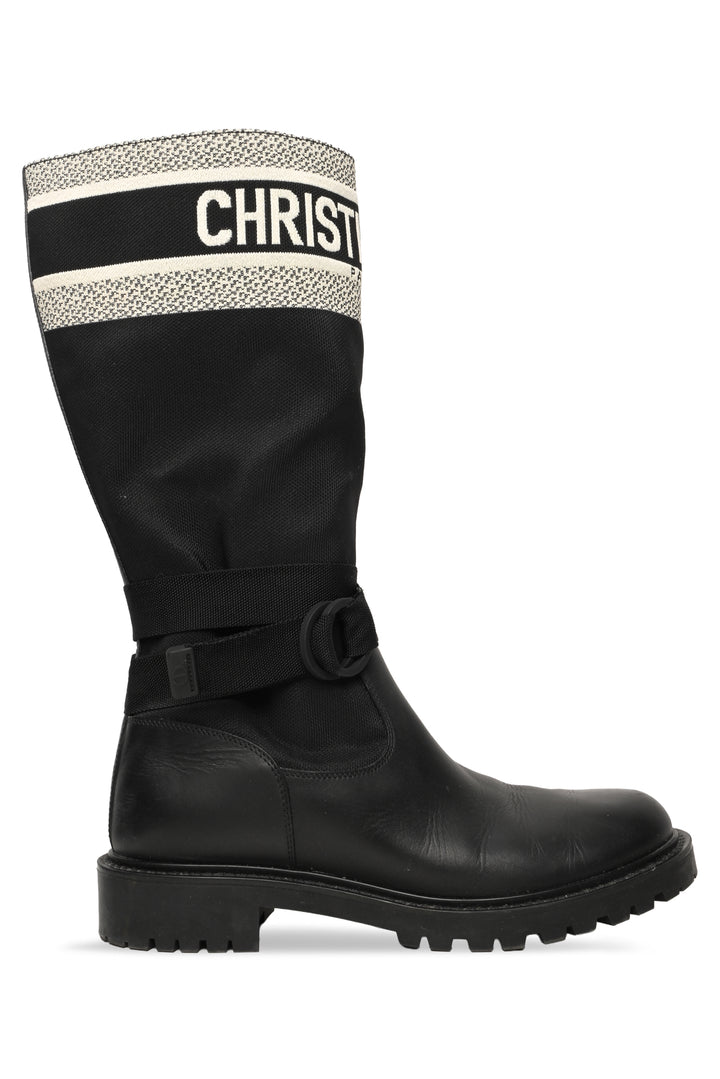 Christian Dior Size 39 D-Major Canvas Boots