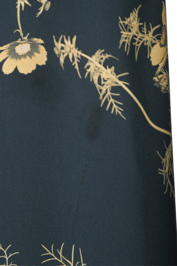 Dries Van Noten Size 40 Floral Midi Skirt