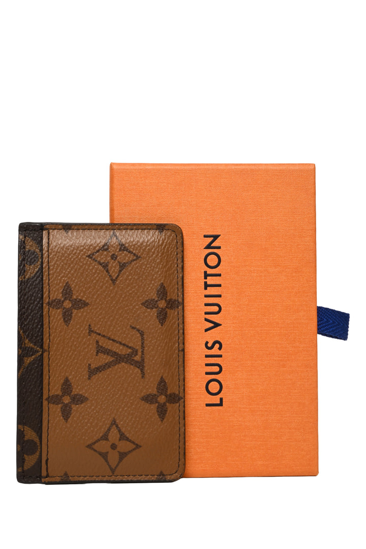 Louis Vuitton 2021 Monogram Reverse Card Holder