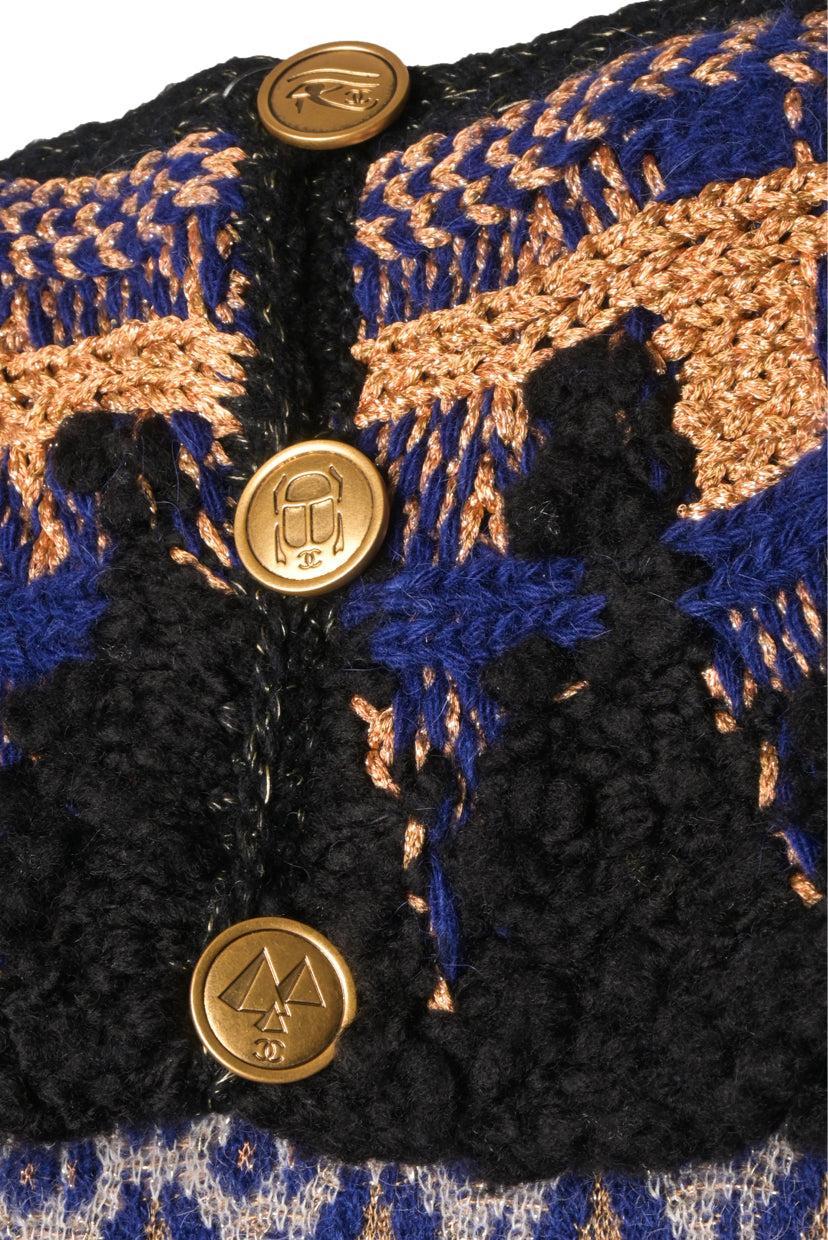 Chanel Size 36 Glitter Knit Sweater