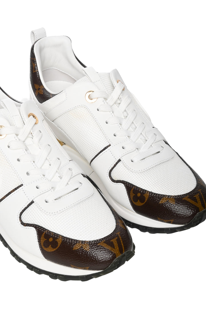 Louis Vuitton Size 38 Monogram Run Away Sneaker