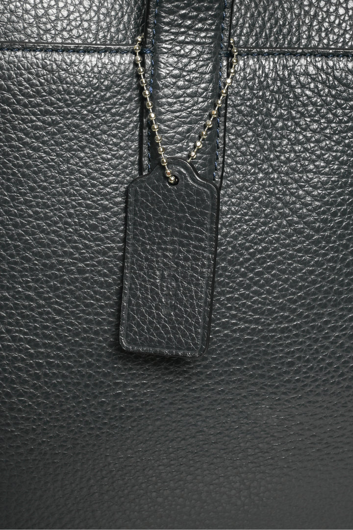Coach Pebbled Leather Hamilton Briefcase