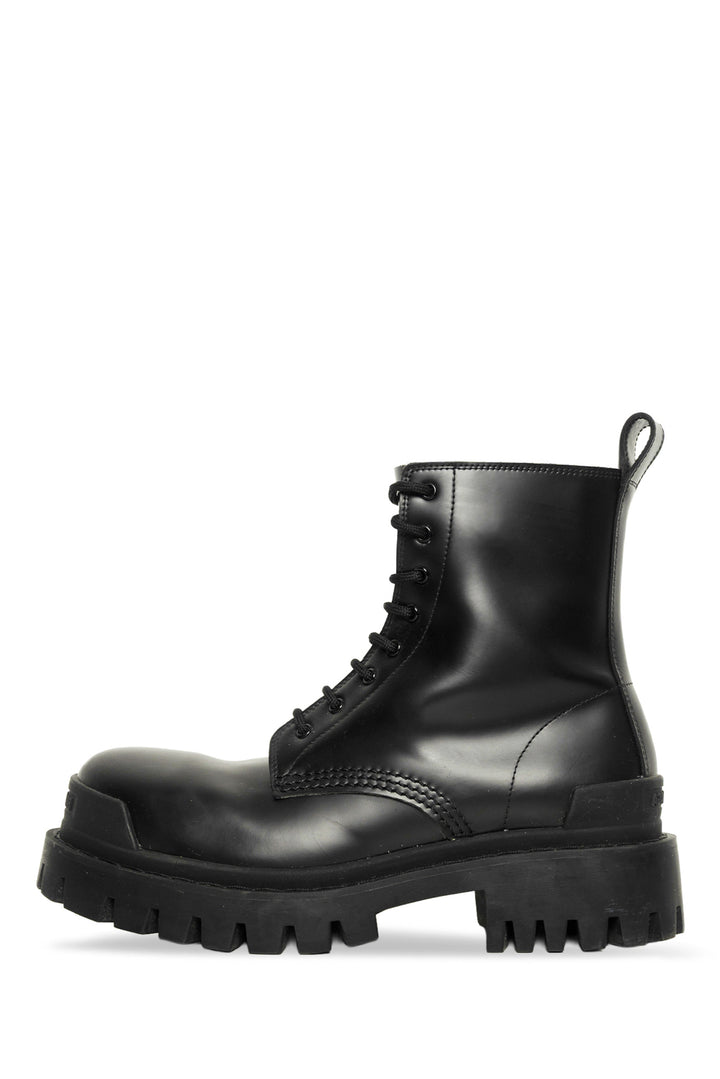 Balenciaga Size 37 Strike Lace-Up Boots