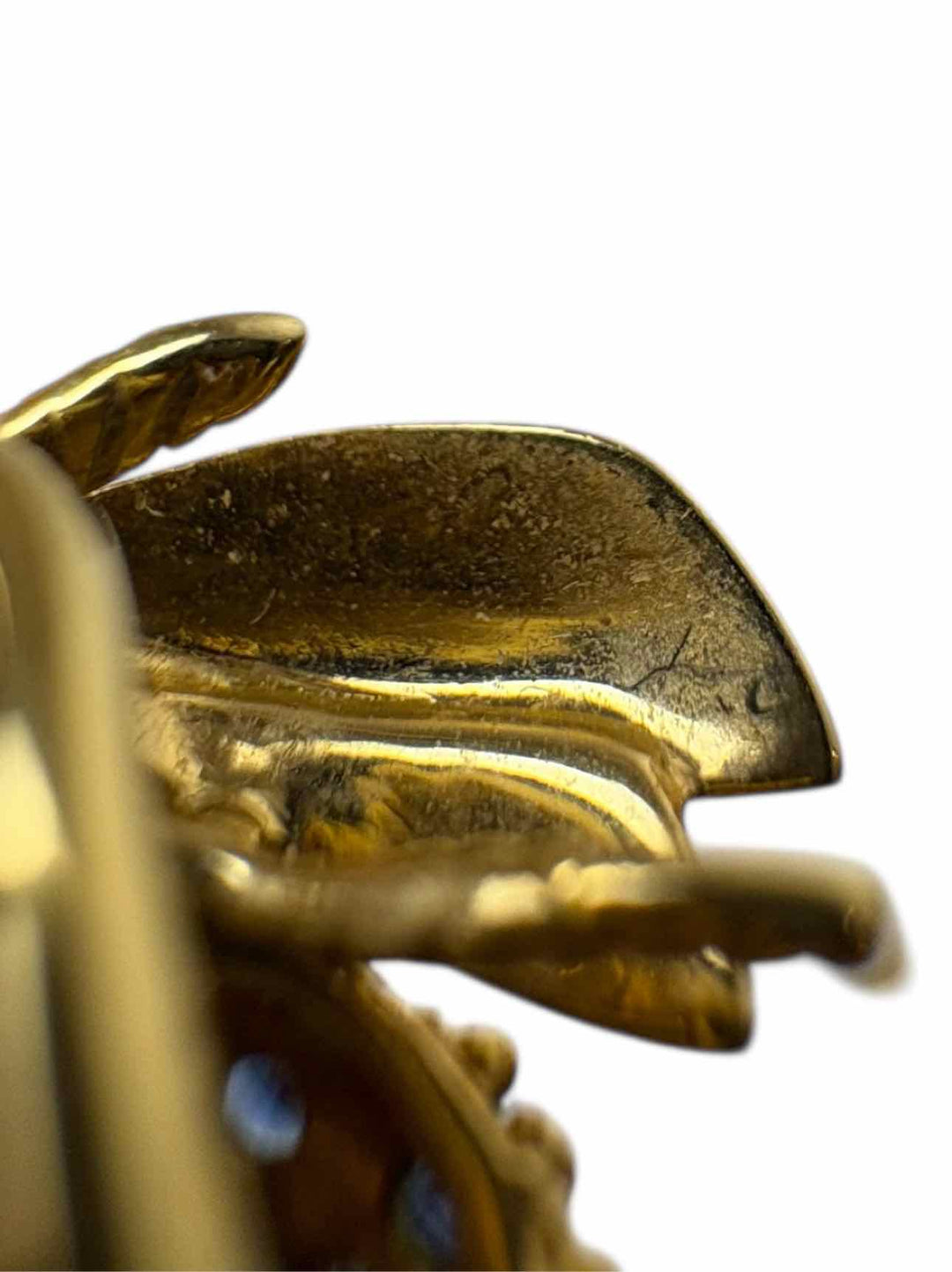 Tiffany & Co 18KT Gold Sapphire, Ruby & Diamond Bee Earrings