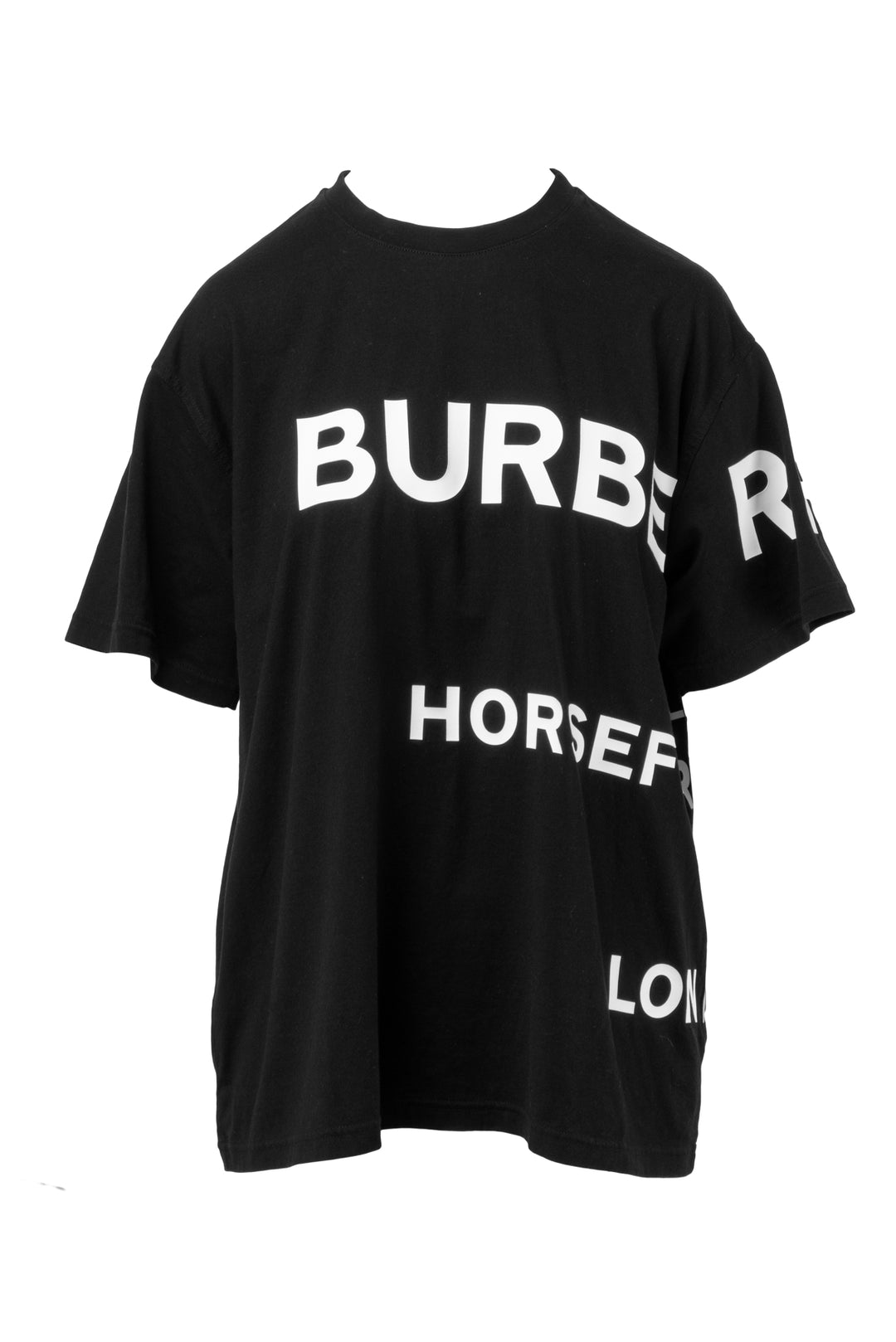 Burberry Size L Men's Logo Print T-shirt