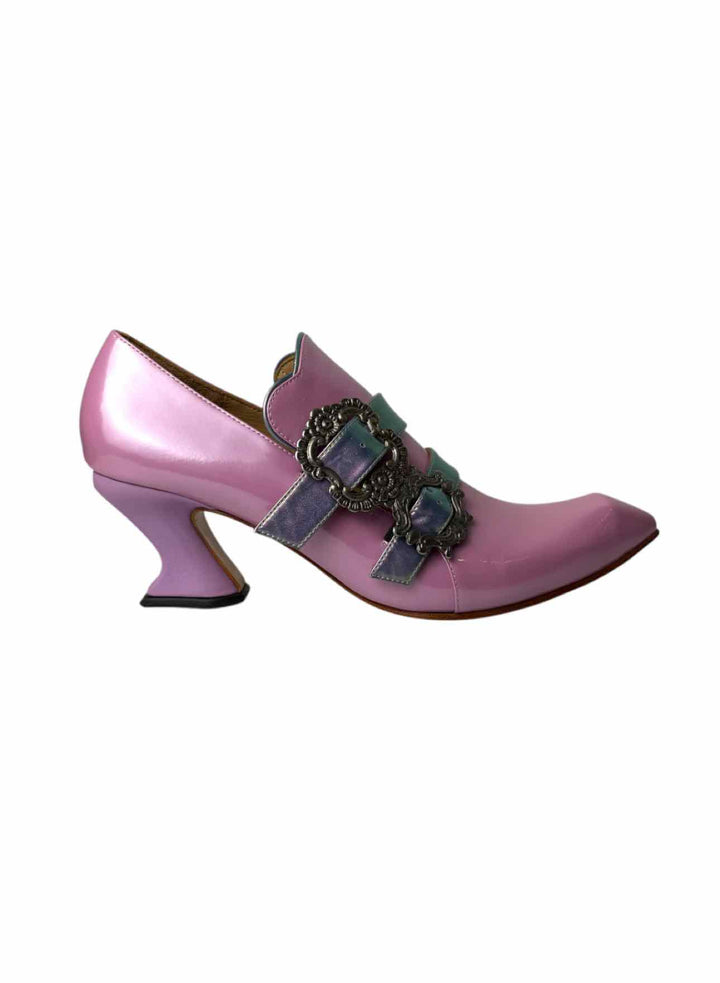 Fluevog Size 11 Classy Strozzi Heeled Loafers