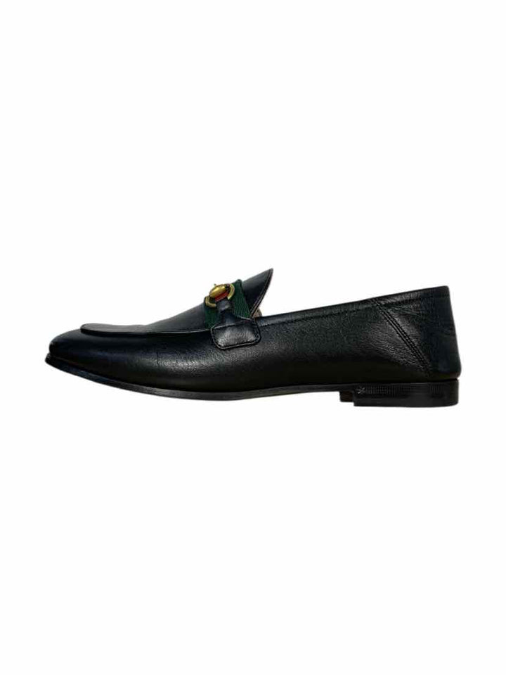 Gucci Size 37.5 Leather Loafers