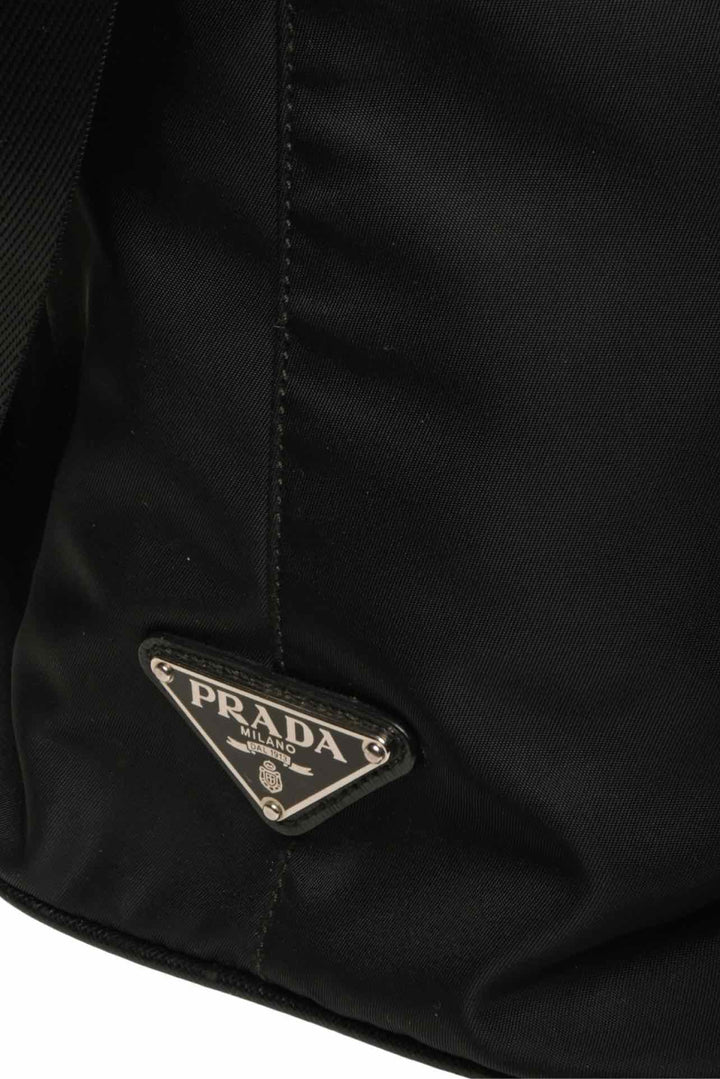 Prada Leather Trimmed Nylon Tote