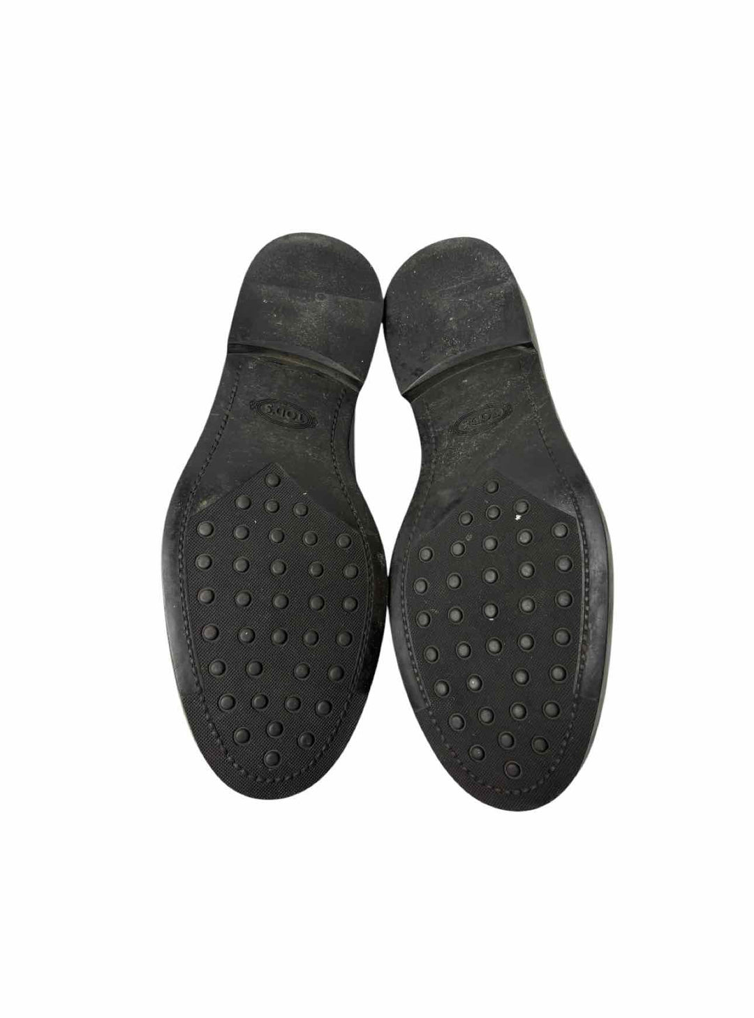 Tod's Size 37  Croc Embossed Leather Loafers
