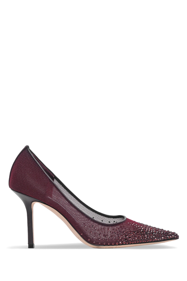 Jimmy Choo Size 36 Love 85 Rhinestone Mesh Pumps