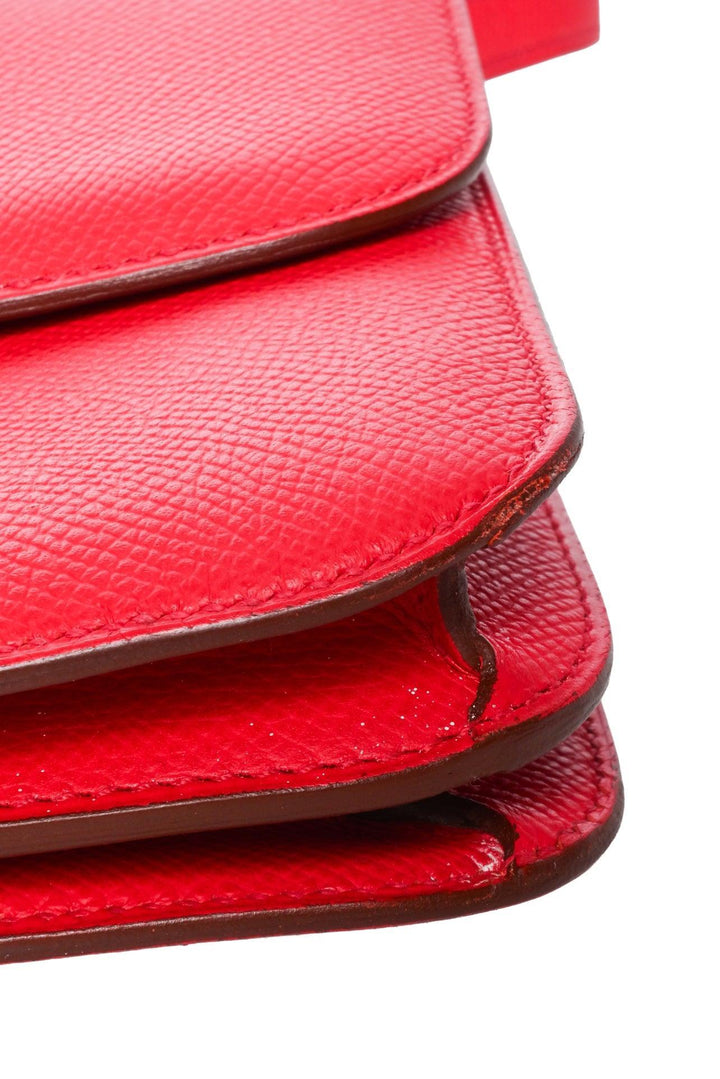 Hermes 2012  Epsom Leather Constance Elan Shoulder Bag
