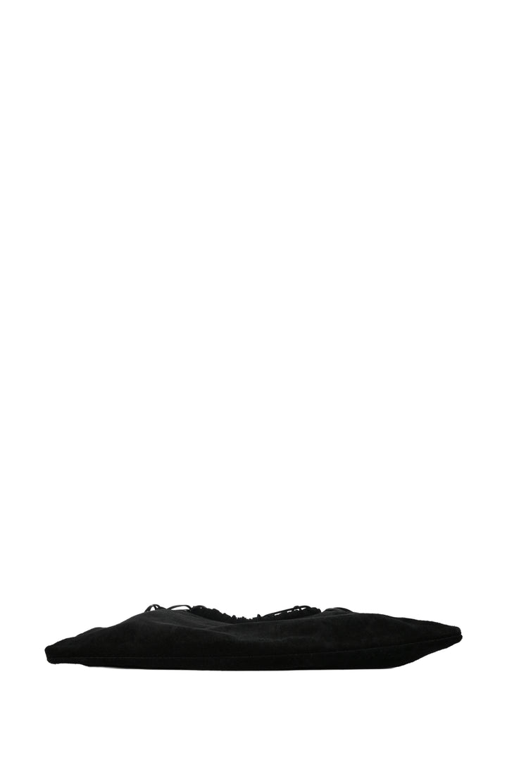Saint Laurent 2020 Suede & Leather Large Grace Fringe Shoulder Bag
