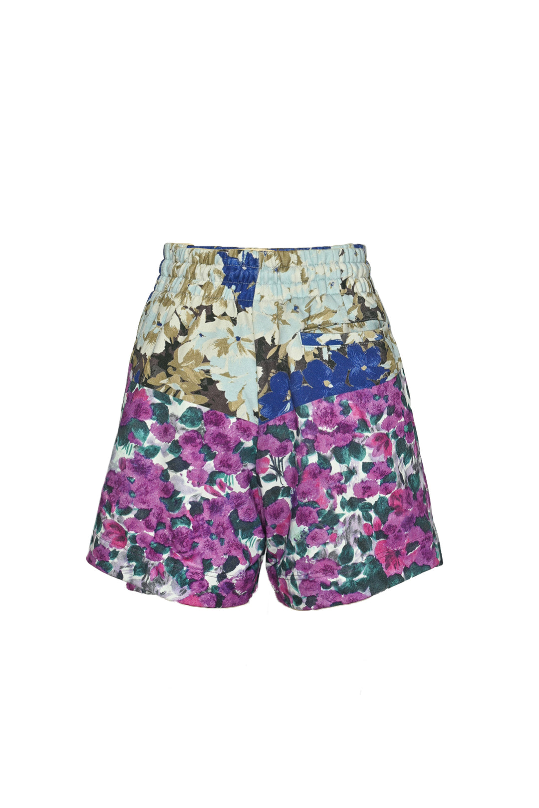 Dries Van Noten Size S Floral Pleated Sweatshorts