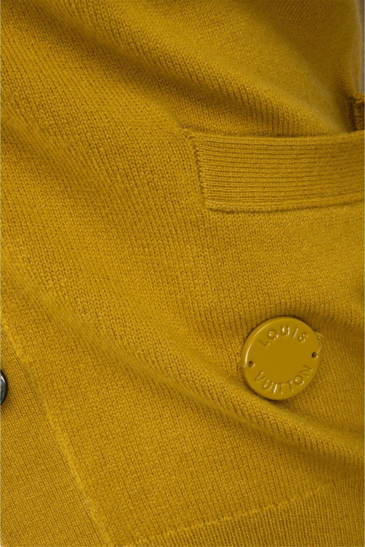 Louis Vuitton Size M 2010 Button Front Cashmere Cardigan
