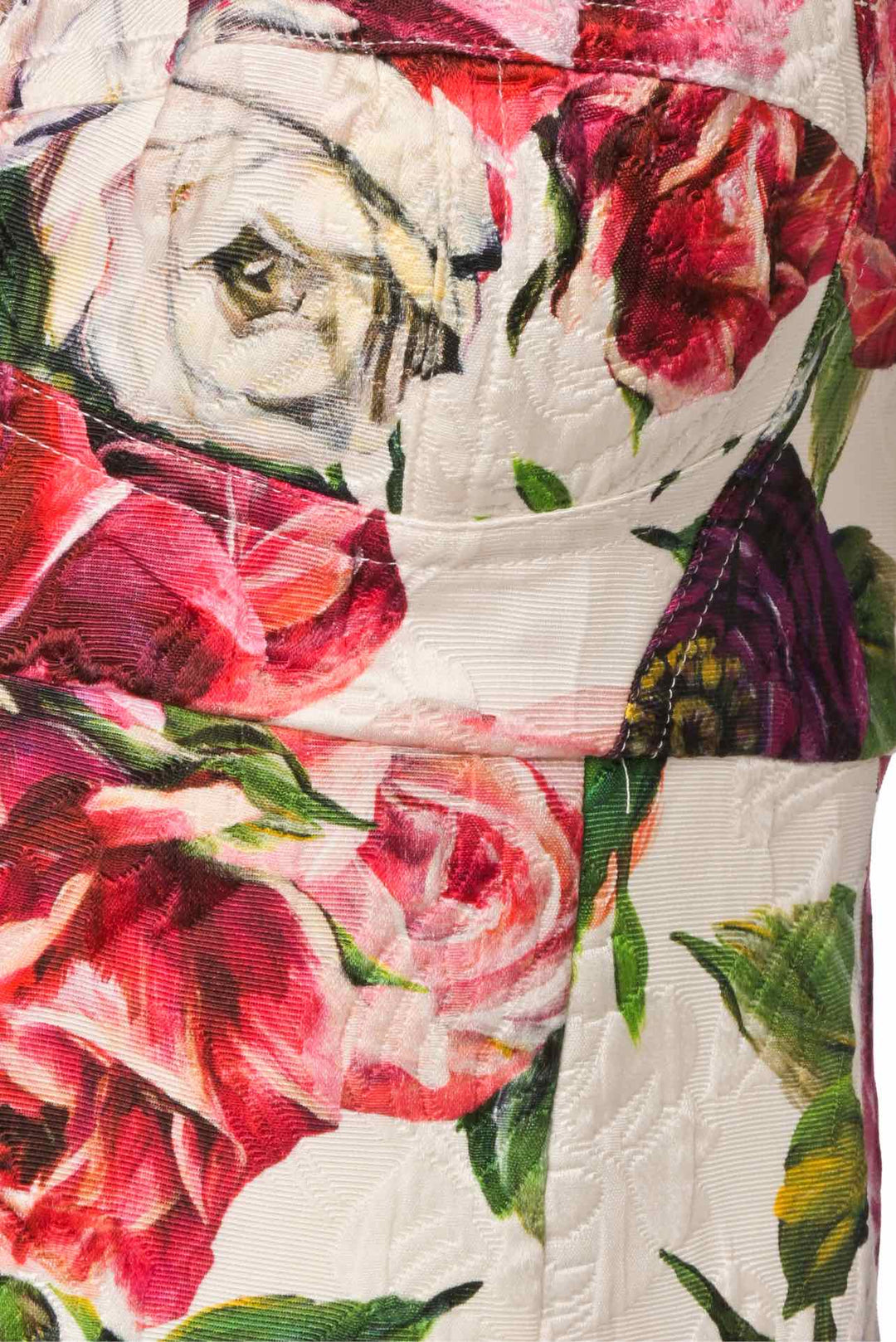 Dolce & Gabbana Size 2 Rose & Peony Mini Dress