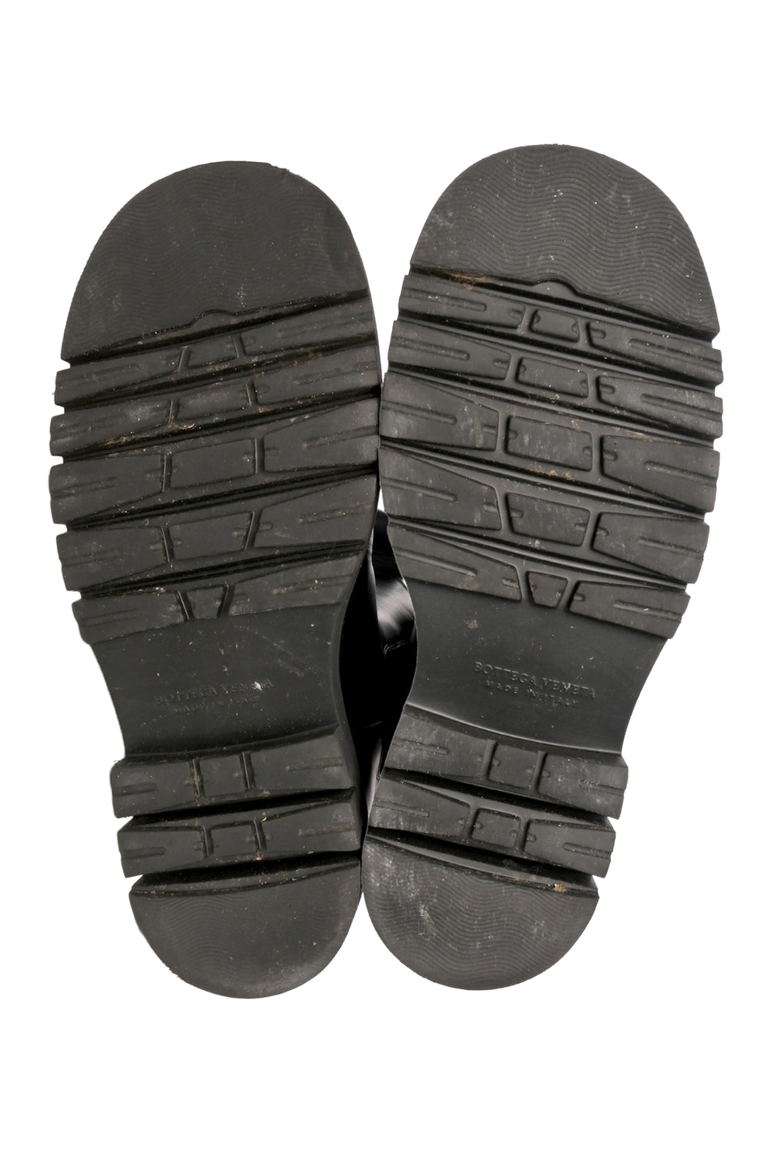 Bottega Veneta Size 37 Lug Leather Chelsea Boots