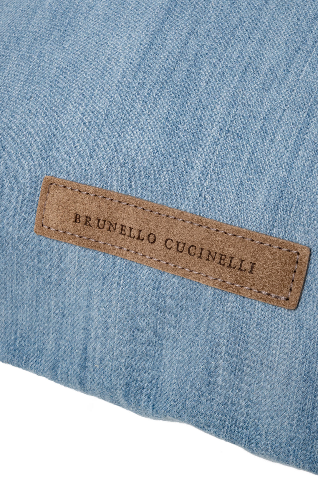 Brunello Cucinelli Denim Tote Bag