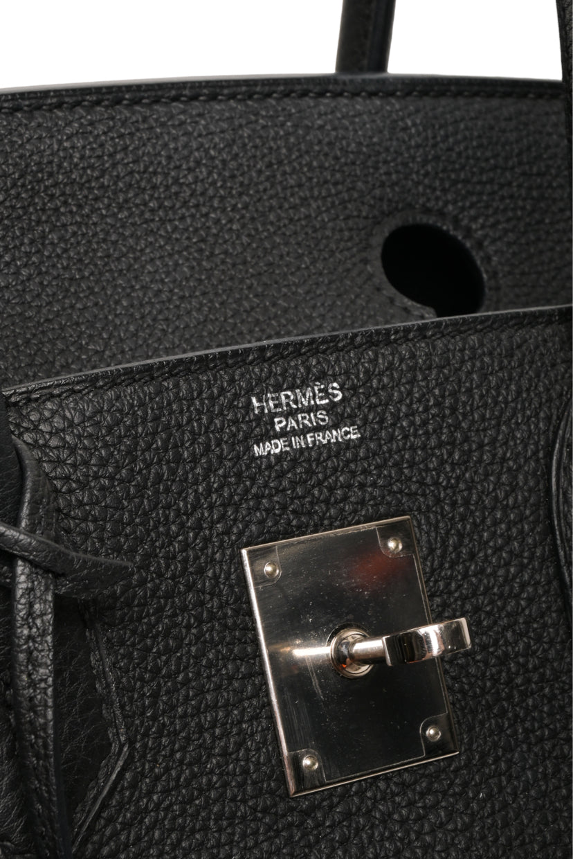 Hermes 2016 Noir Togo Birkin 30