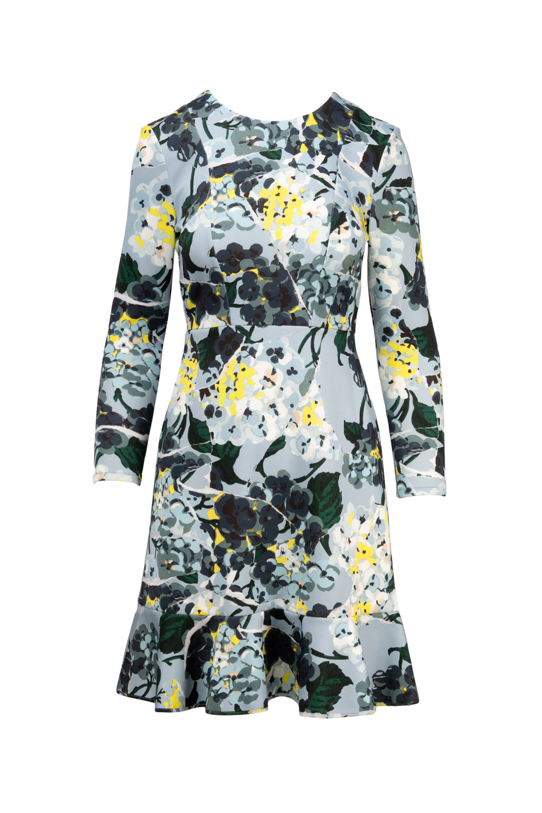 Erdem Size 6 Judy Floral Print Mini Dress